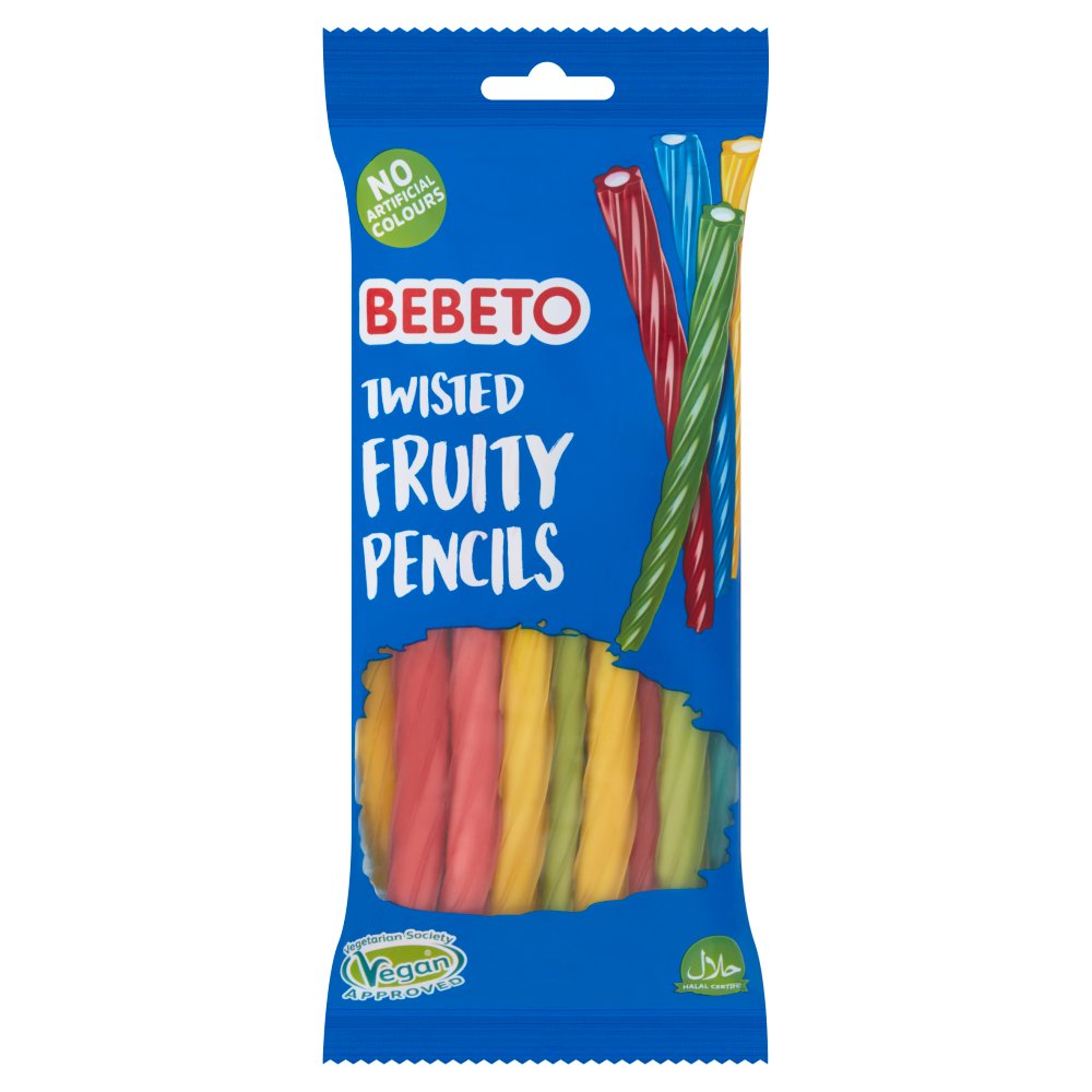 Bebeto Crayons Torsadés aux Fruits 160g