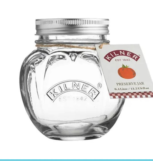 Bocal Kilner de 400 ml pour conserve de tomates et fruits