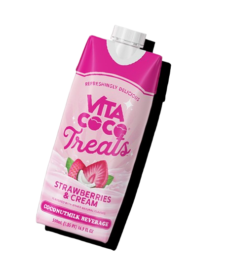 Vita Coco Treats Strawberries & Cream Coconut Milk Drink 250ml
