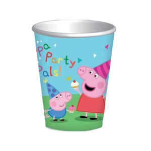 Peppa Pig Party Pals Cups
Pack of 8