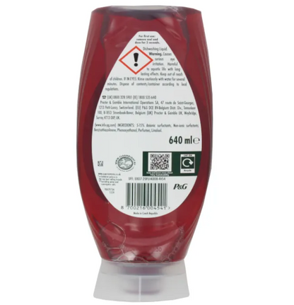 Fairy MaxPower Washing Up Liquid Pomegranate 640 ML