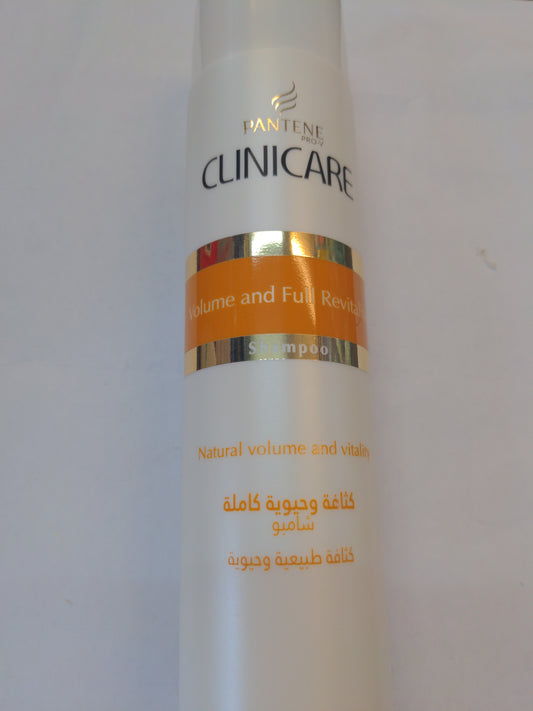 Shampooing Pantene Clinicare Volume et densité revitalisant 280 ml