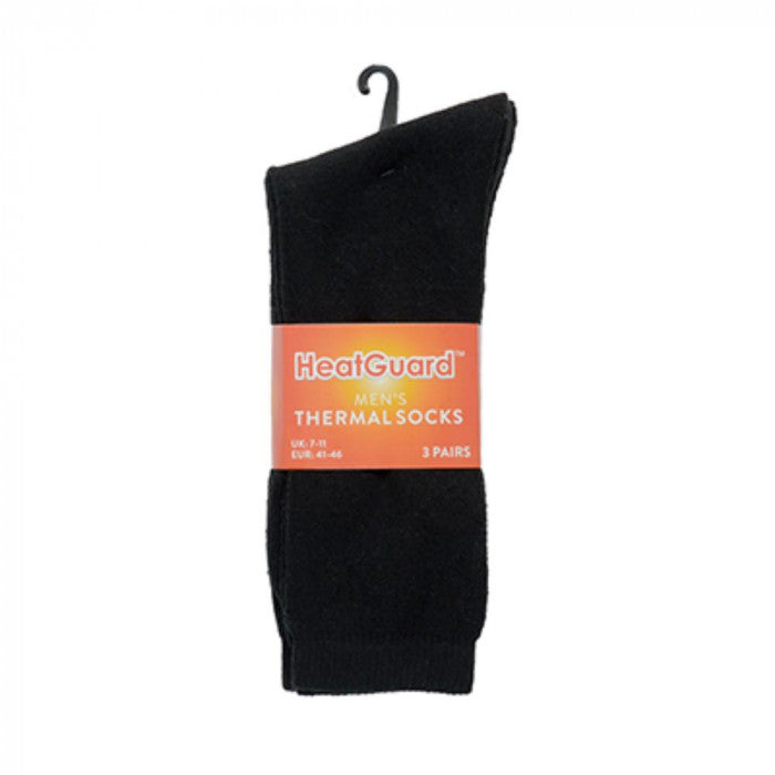 Heat Guard Men's Thermal Socks - 3 Pack (7-11)