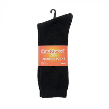 Heat Guard Men's Thermal Socks - 3 Pack (7-11)