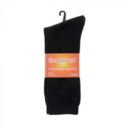Heat Guard Men's Thermal Socks - 3 Pack (7-11)