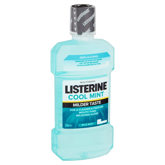 Listerine Mouthwash 500ml Zero Cool Mint Mild 75456