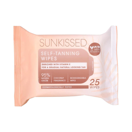 Lingettes autobronzantes Sunkissed 25 unités