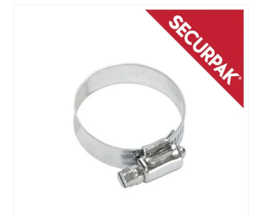 Securpak Zinc Plated Hose Clip - 2"