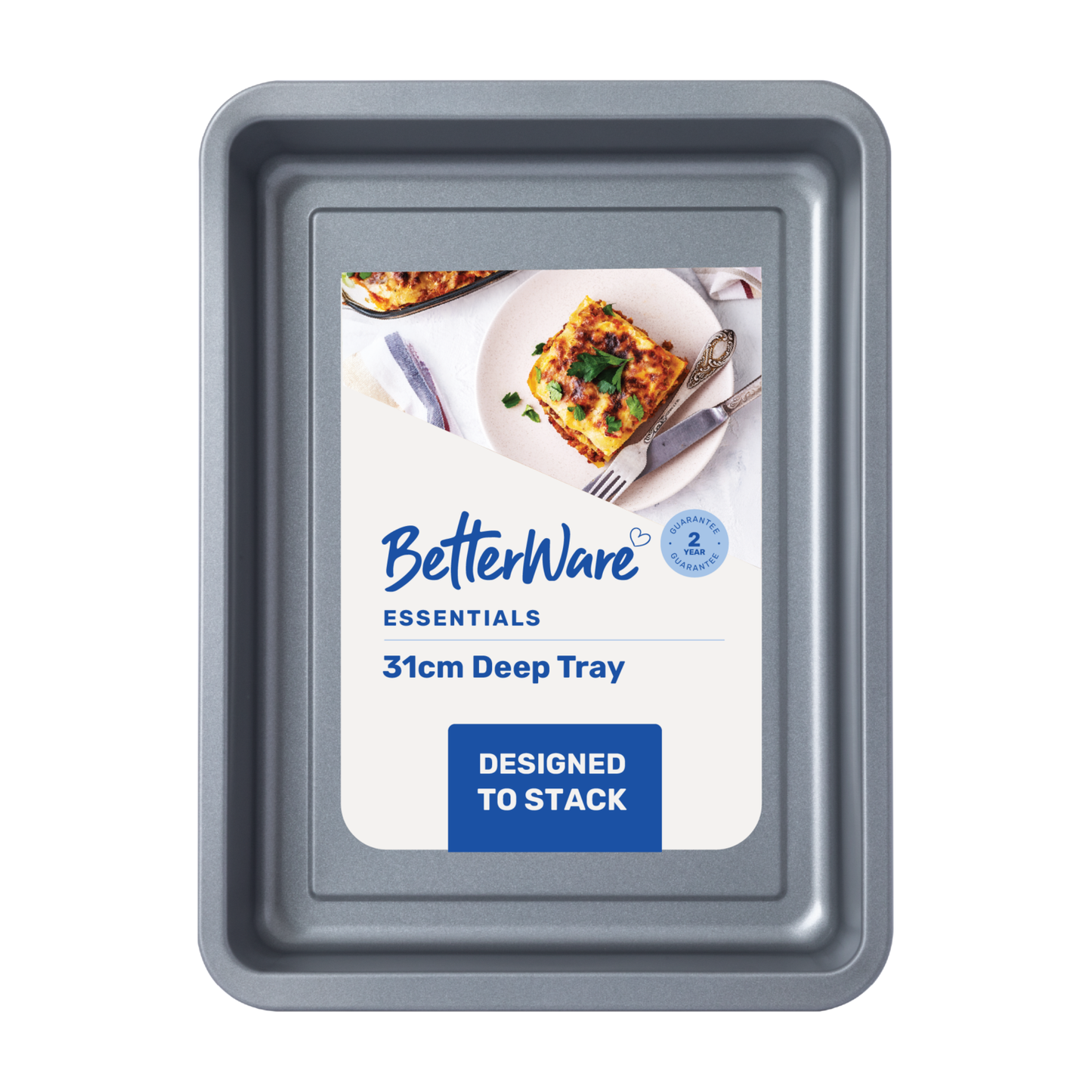 Betterware Essentials 0.29 Deep Tray 31cm