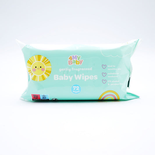 4MY BABY BABY WIPES GENTLY FRAGRANCED 72's