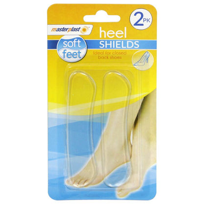Protections en gel pour talons Masterplast Soft Feet - Paquet de 2