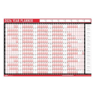 Calendar R&B Full Year Wallplanner
