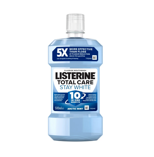 LISTERINE® Total Care Soin Blancheur Bain de Bouche 500ml