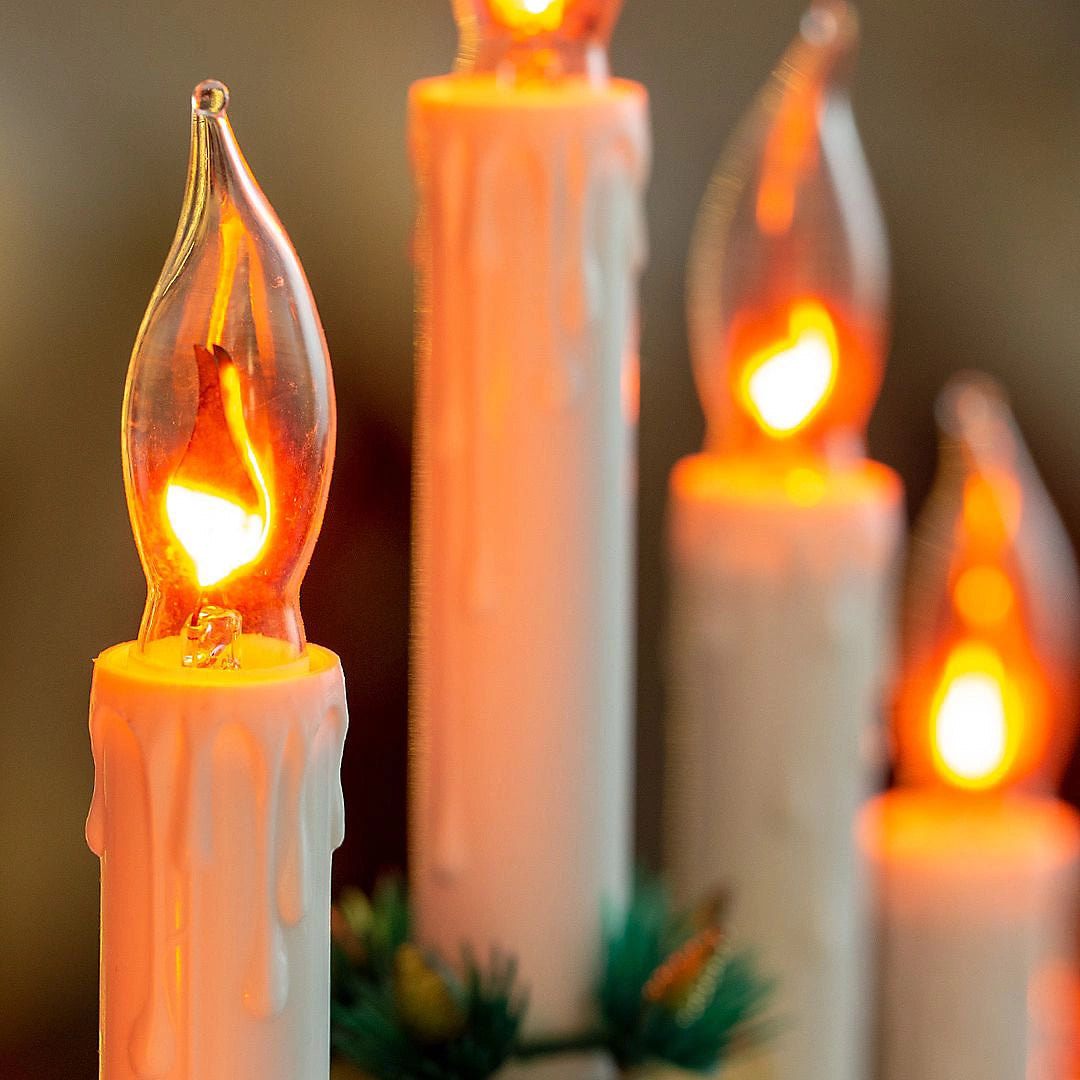 The Christmas Workshop Wooden Christmas Candle Bridge