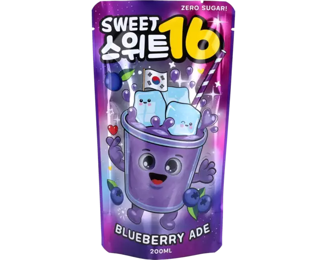 Sweet16 - Blueberry Ade Zero Sugar 200ml