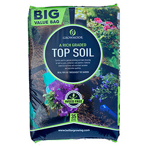 Growmoor Top Soil 35L
