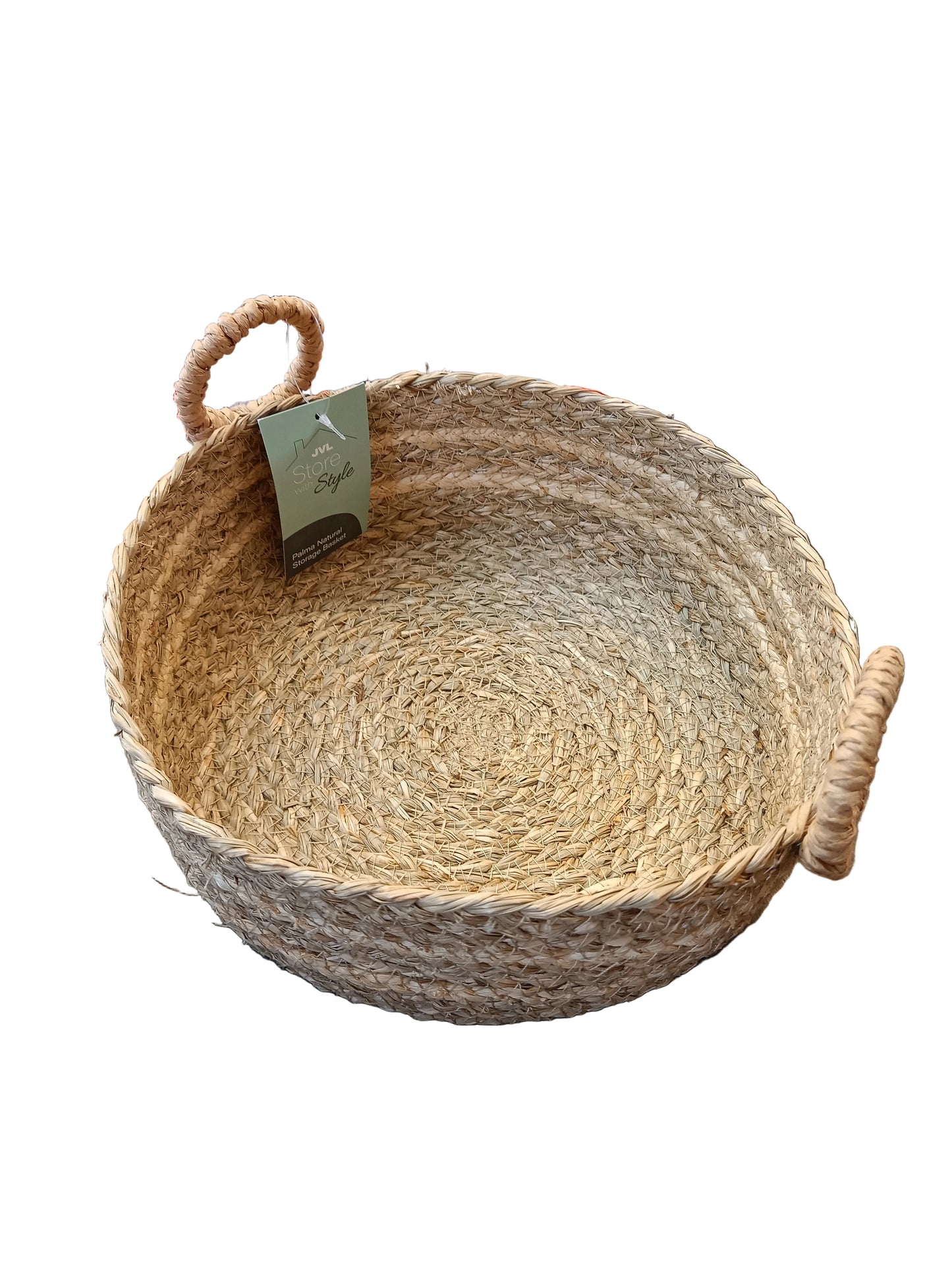 Palma Natural Storage Baskets Small H 7 x Dia 21cm