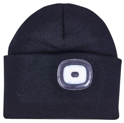 Amtech USB Rechargeable SMD LED Beanie Hat 60 Lumen