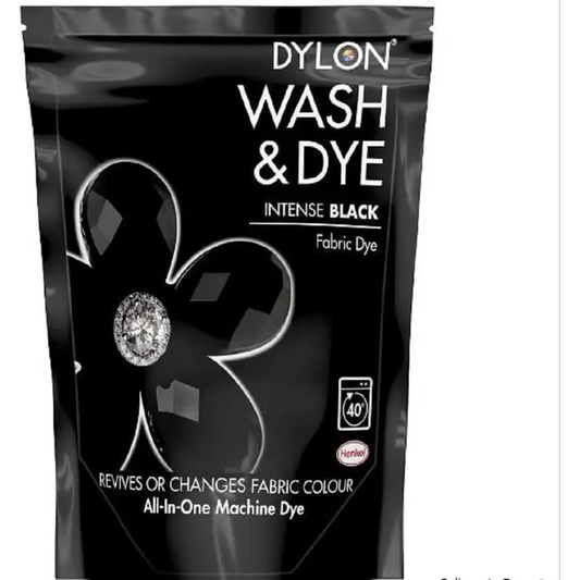 TEINTURE DYLON LAVAGE ET TEINTURE 400G NOIR VELOURS UNITAIRE