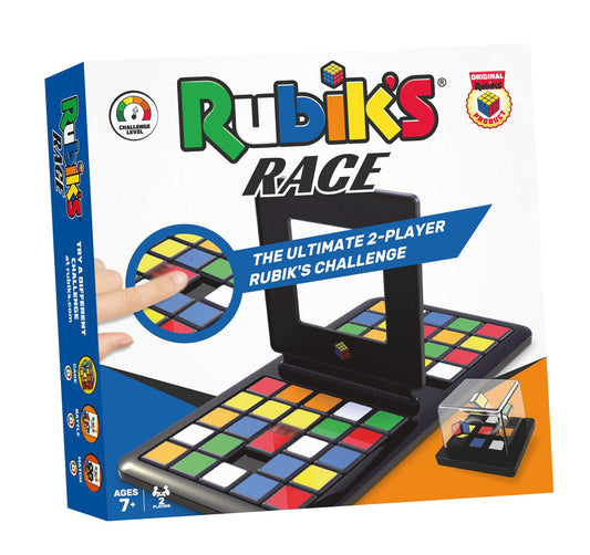 IDEAL  Rubik's Race game:  Rubik's Challenge  Two player Family Games  Ages 7+