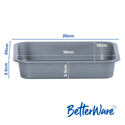 Betterware Essentials 0.29 Square Sandwich 18cm