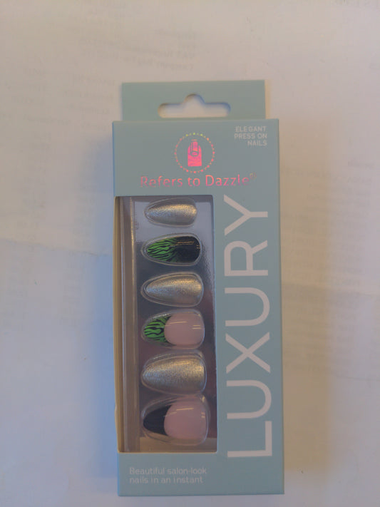Faux ongles à presser
