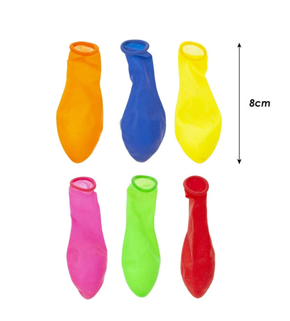 100pc Neon Self Sealing Water Bombs, for Summer, Great for Kids