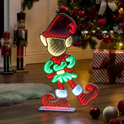 The Christmas Workshop Elf Infinity Light