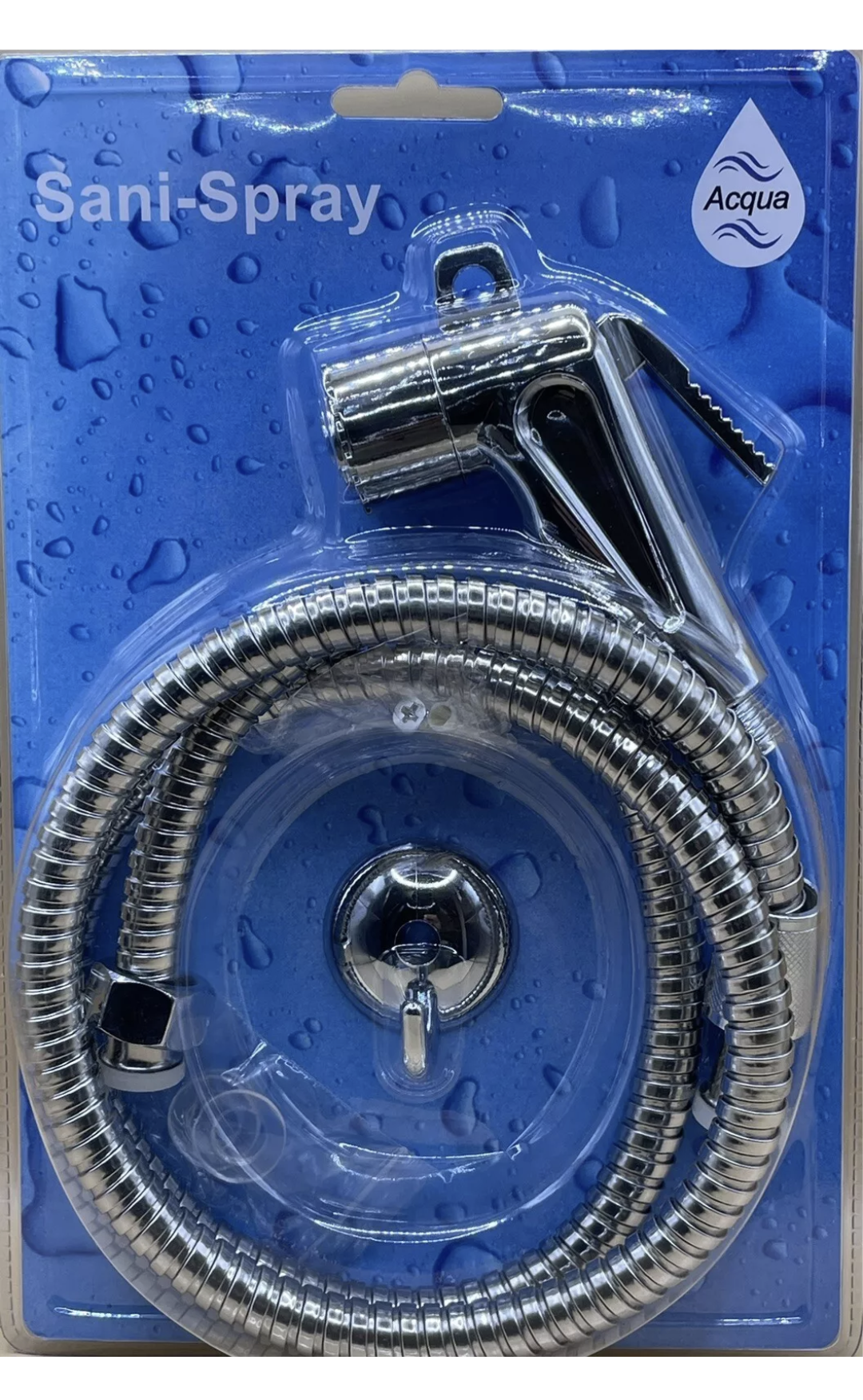 Sani Spray Bidet Toilet Douchette Hygiène Bouton Nettoyage Pistolet Pulvérisateur à Main 1,2 m