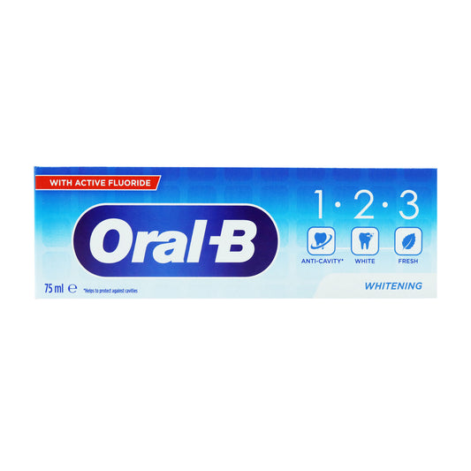 ORAL-B 123 BLANCHISSANT 75ml
