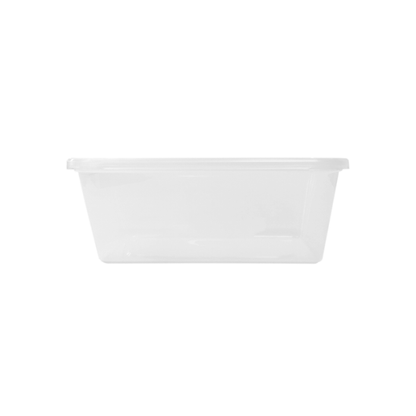 Satco Plastic Microwave Containers with Lid 650ml Pk25
