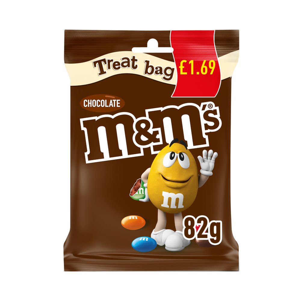 Sachet de M&M'S Chocolat au Lait 1,69 £ PMP 82g