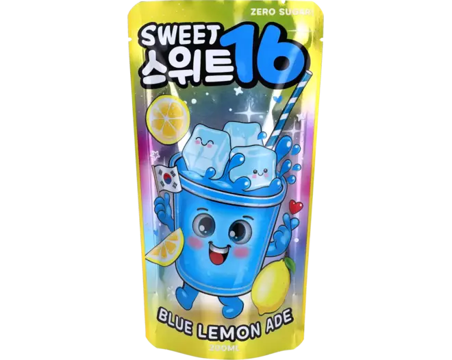 Sweet16 - Blue Lemon Ade Zero Sugar 200ml