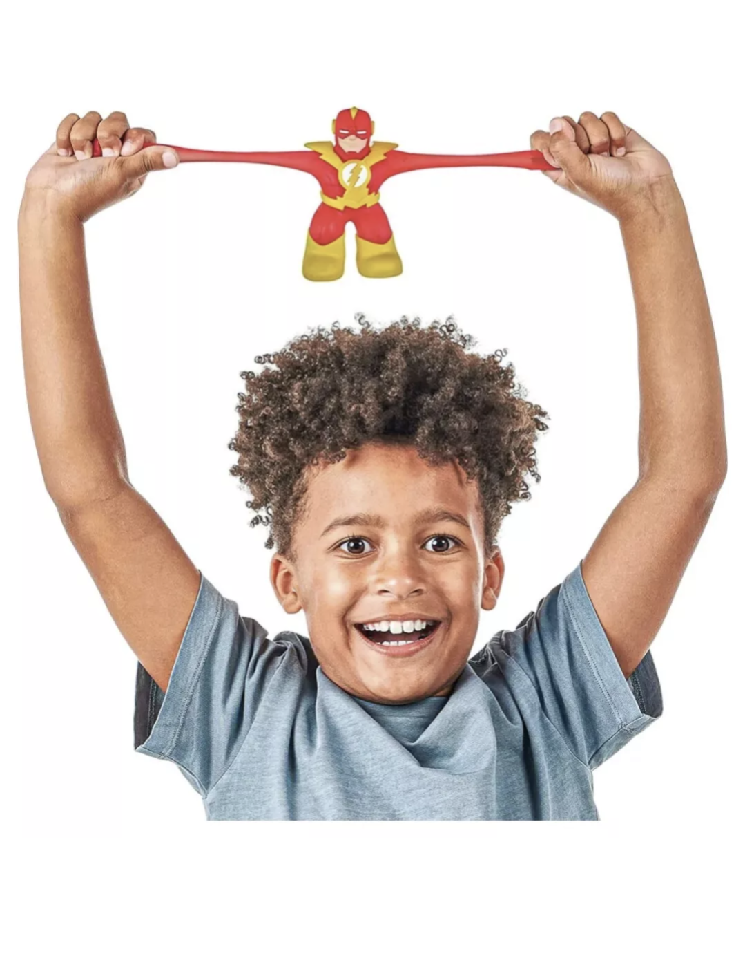 The Flash DC Toys Heroes Of Goo Jit Zu Stretchy Superheroes Speed Armor