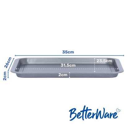 Betterware Essentials 0.29 Oven Tray 35cm