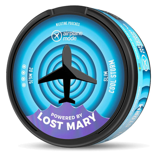 Lost Mary Airplane Mode Nicotine Pouches - Cool Storm - 30mg