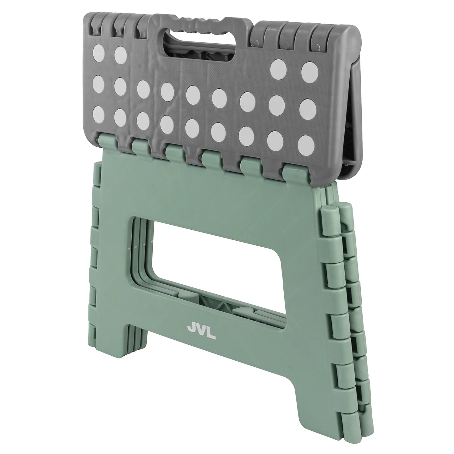 JVL Practical Small Step Stool, Green