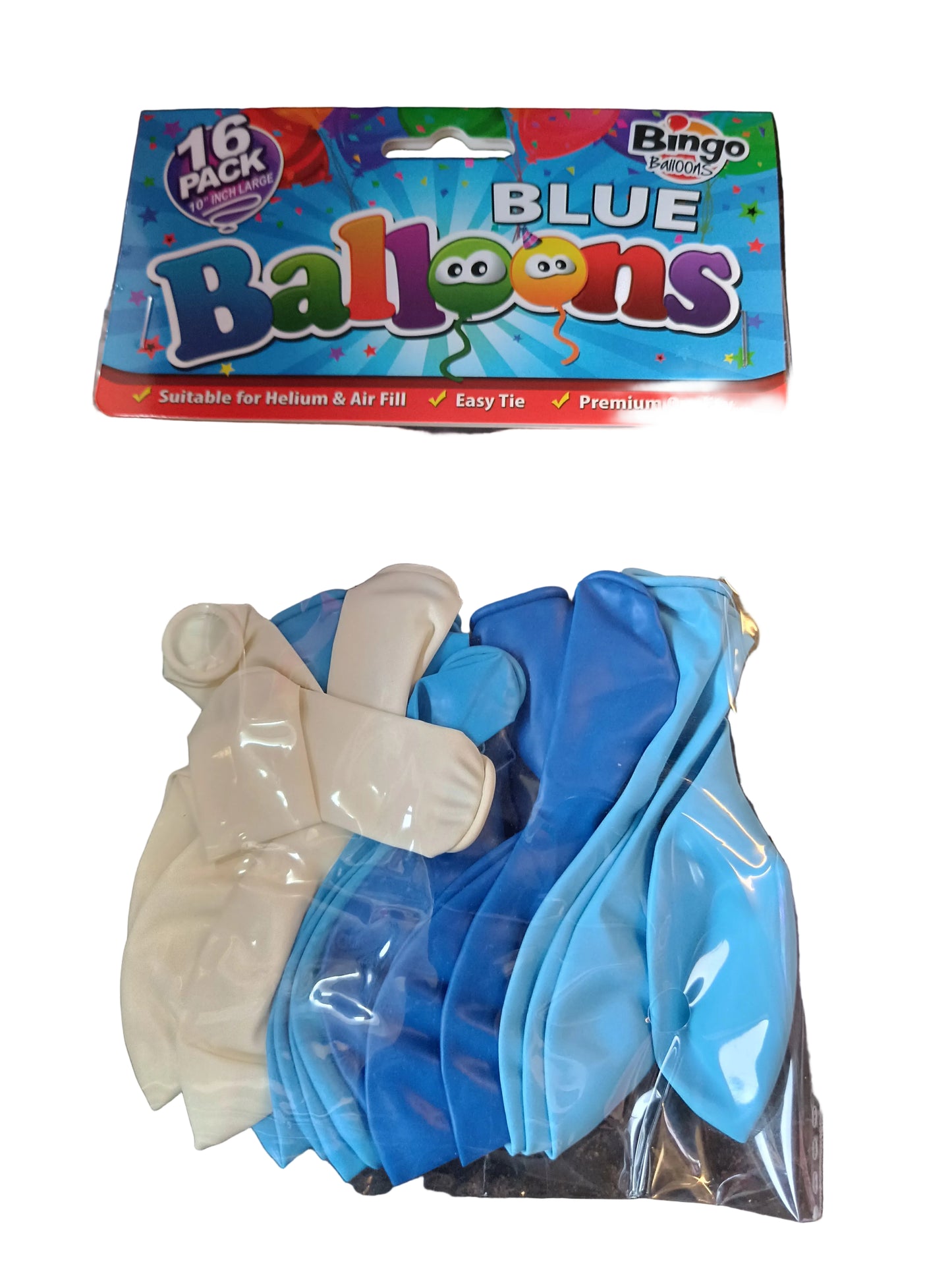 Bingo Ballons Bleus 16/Paq