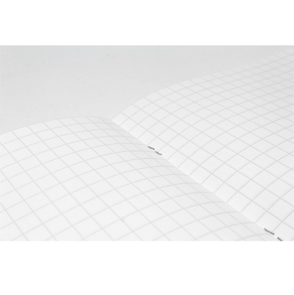 Cahier d'exercices Silvine Tough Shell A4+, 80 pages, carreaux de 10 mm, couverture laminée bleue
