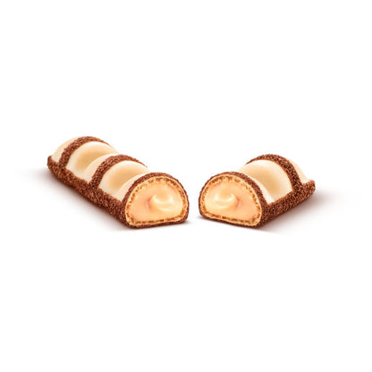 Kinder Bueno White Chocolat Blanc et Noisettes Barre Gaufrette Croustillante 39g