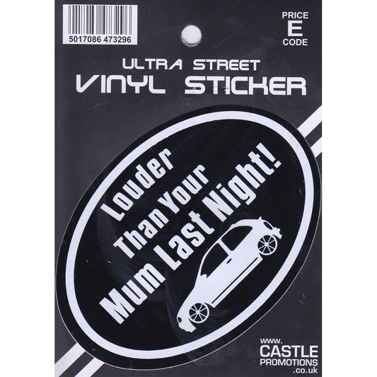 Vinyl Sticker Going As Fast As I Can