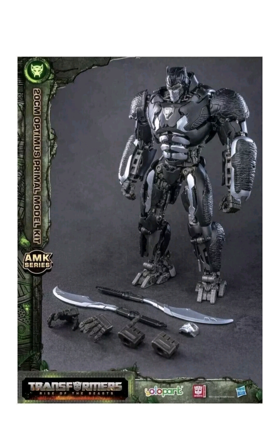 Yolopark The Transformers Amk Series 20 Cm Optimus Primal Plastic Model Kit