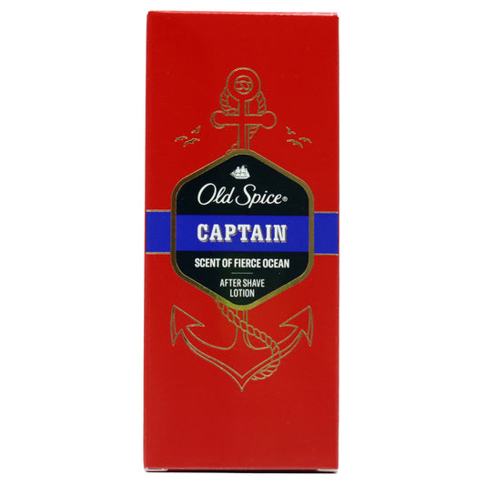 Old Spice Captain Lotion Après-Rasage Océan Audacieux 100ml