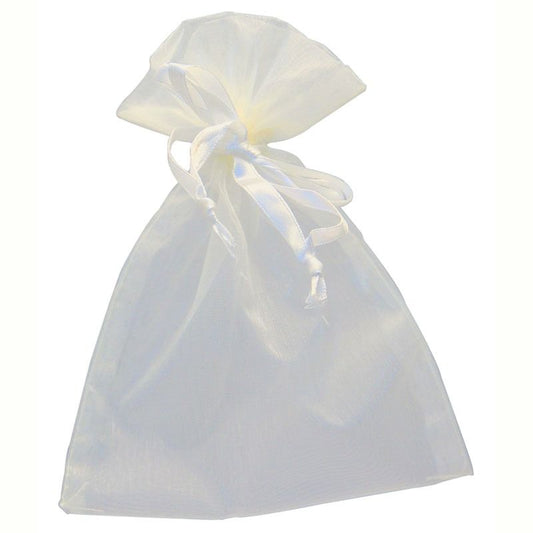 Apac - Organza Bags 10pk [12x17cm] Ivory BG2001