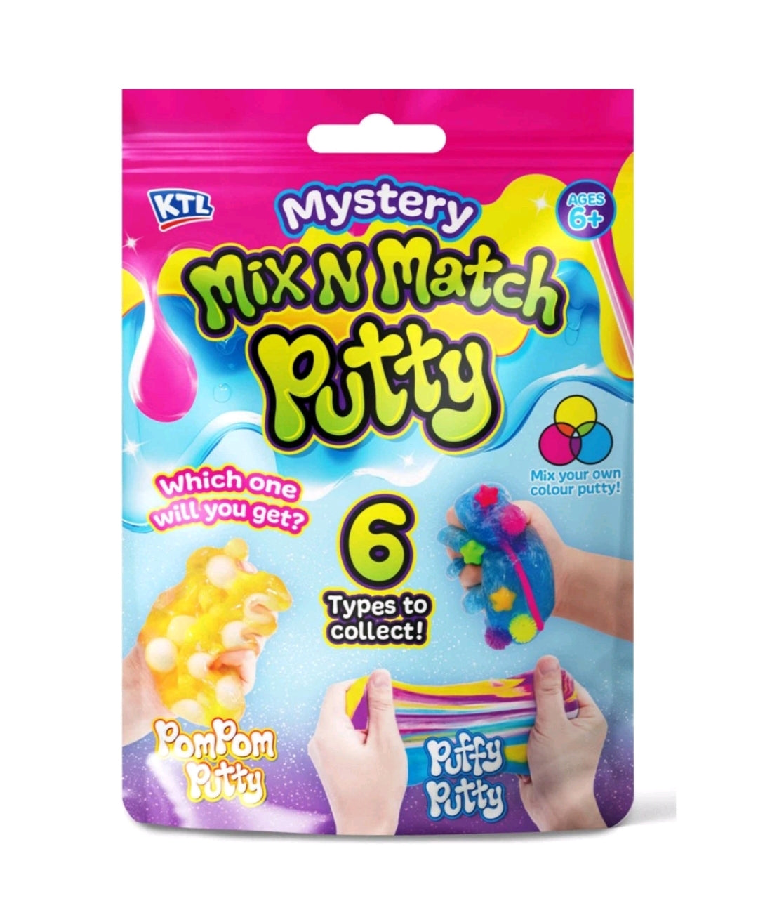 KandyToys Mystery Mix-N-Match Putty