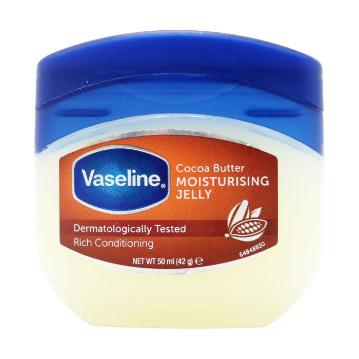 Vaseline Cocoa Butter Moisturising Jelly 50ml | Deep Moisture & Skin Nourishment