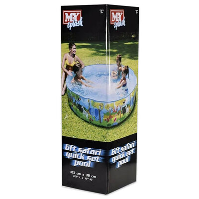 Piscine M.Y Splash Safari Quick Set 1,83 m