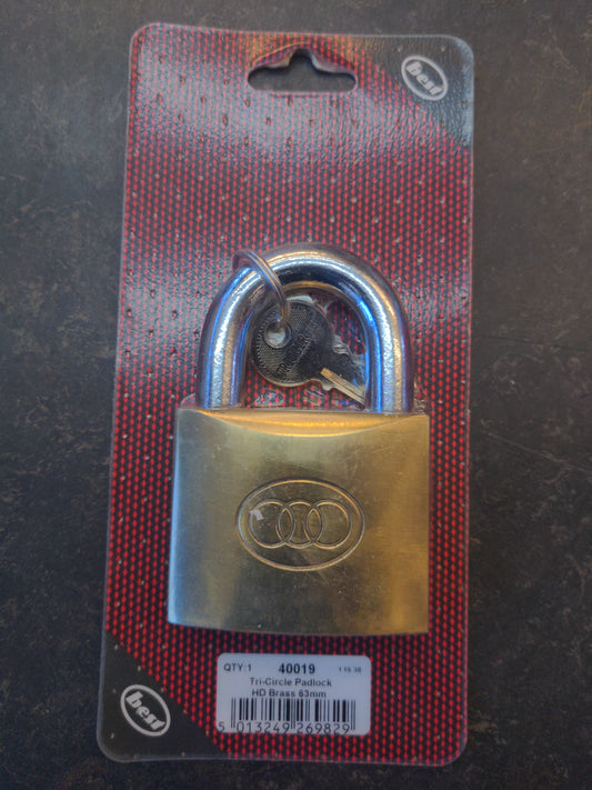 Meilleur Cadenas Tri-Circle Circulaire en Laiton HD 63mm