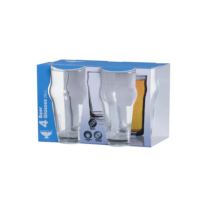 Ravenhead Essentials Nonik Glasses, 28cl, Sleeve Of 4