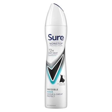 Sure Women Invisible Aqua 72h Nonstop Protection Antiperspirant Deodorant 150m